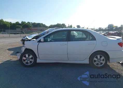 2007 Toyota Corolla S из США, поврежденный, VIN 2T1BR32E57C789349
